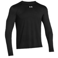 Under Armour Team Locker Long Sleeve T-Shirt - Men's - All Black / Black