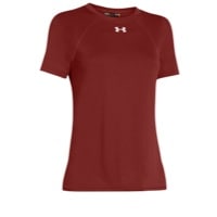 Under Armour Team Locker Short Sleeve T-Shirt - Women's - Red / Red