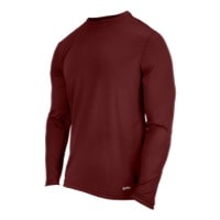 Eastbay EVAPOR Performance Training L/S T-Shirt - Men's - Maroon / Maroon