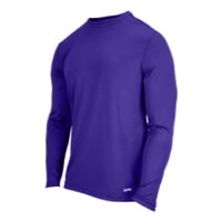 Eastbay EVAPOR Performance Training L/S T-Shirt - Men's - Purple / Purple