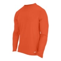 Eastbay EVAPOR Performance Training L/S T-Shirt - Men's - Orange / Orange