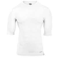 Eastbay EVAPOR Half Sleeve Compression Top - Men's - All White / White