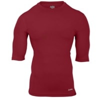 Eastbay EVAPOR Half Sleeve Compression Top - Men's - Red / Red