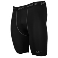 Eastbay EVAPOR 8" Compression Shorts 2.0 - Men's - Black / Black