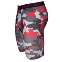 Eastbay EVAPOR 8" Compression Shorts 2.0 - Men's - Red / Black