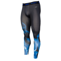 Eastbay EVAPOR Compression Printed Tights 2.0 - Men's - Black / Blue