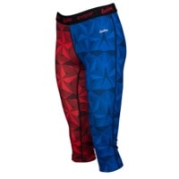 Eastbay EVAPOR Compression Capris - Women's - Red / Blue