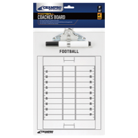 Champro Team Football Coach's Board - White / Black