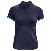 Under Armour Zinger Point S/S Golf Polo - Women's - Navy