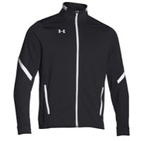 Under Armour Team Qualifier Warm-Up Jacket - Men's - Black / White