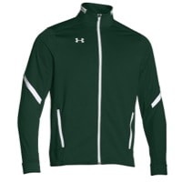 Under Armour Team Qualifier Warm-Up Jacket - Men's - Dark Green / White