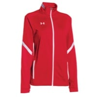 Under Armour Team Qualifier Warm-Up Jacket - Women's - Red / White