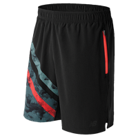 New Balance Max Intensity Shorts - Men's - Black / Orange