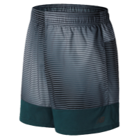 New Balance Hybrid Tech Shorts - Men's - Black / Dark Green