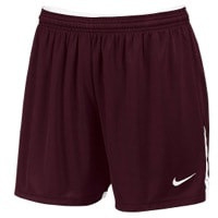 Nike Team Face-Off Game Shorts - Women's - Maroon / White