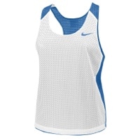 Nike Team Reversible Mesh Tank - Women's - White / Light Blue