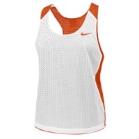 Nike Team Reversible Mesh Tank - Women's - White / Orange