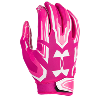 Under Armour F5 Football Gloves - Men's - Pink / White