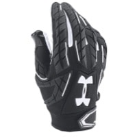 Under Armour Fierce VI Padded Football Gloves - Men's - Black / White