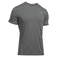 Under Armour HeatGear Streaker Short Sleeve T-Shirt - Men's - Grey / Grey