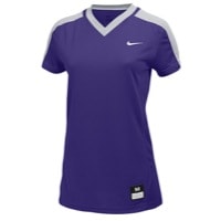 Nike Team Dri-FIT Game Jersey - Women's - Purple / Grey