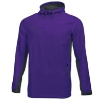 Nike Team Woven 1/4 Zip Jacket - Men's - Purple / Grey