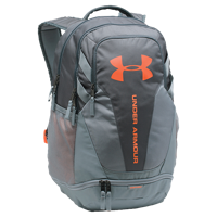 Under Armour Hustle Backpack 3.0 - Grey / Orange