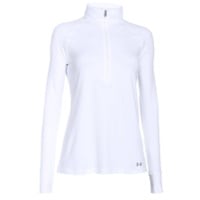 Under Armour Zinger Golf 1/4 Zip - Women's - All White / White