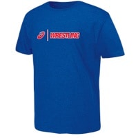 ASICS� Wrestling T-Shirt - Men's - Blue / Red