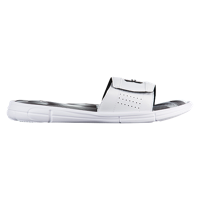 Under Armour Ignite Banshee III Slide - Men's - White / Black