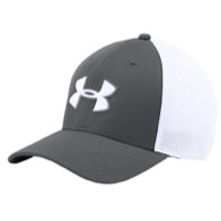 Under Armour Mesh Stretch 2.0 Golf Cap - Men's - Grey / White