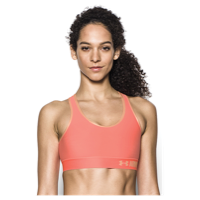 Under Armour Mid Bra - Women's - Orange / Orange