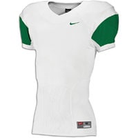 Nike Pro Combat Speed Jersey - Men's - White / Dark Green