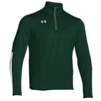 Under Armour Team Qualifier 1/4 Zip - Men's - Dark Green / White