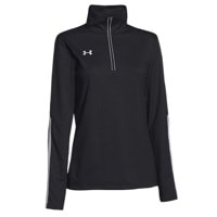 Under Armour Team Qualifier 1/4 Zip - Women's - Black / White