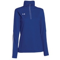 Under Armour Team Qualifier 1/4 Zip - Women's - Blue / White