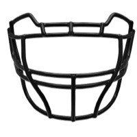 Schutt VEGOP-II-YF Carbon Steel Facemask - Boys' Grade School - All Black / Black