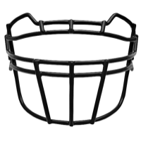 Schutt VROPO-DW-TRAD-YF Carbon Steel Facemask - Boys' Grade School - All Black / Black