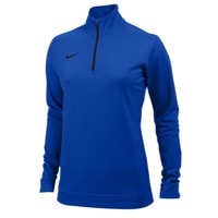 Nike Team Dri-FIT 1/2 Zip - Women's - Blue / Blue