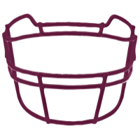 Schutt ROPO-TRAD Vengeance Carbon Steel Facemask - Men's - Maroon / Maroon