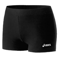 ASICS Low-Cut Shorts - Women's - All Black / Black