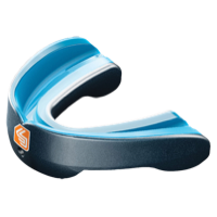 Shock Doctor Gel Nano Mouthguard - Youth - Light Blue / Grey