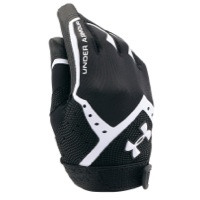 Under Armour T-Ball Clean Up VI Batting Gloves - Youth - Black / White