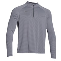 Under Armour Team Tech Stripe 1/4 Zip - Men's - Grey / Grey