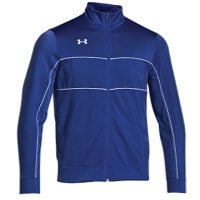 Under Armour Team Rival Knit Warm-Up Jacket - Men's - Blue / White