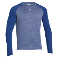 Under Armour Team Novelty Long Sleeve Locker T-Shirt - Men's - Blue / Silver