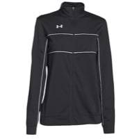 Under Armour Team Rival Knit Warm-Up Jacket - Women's - Black / White