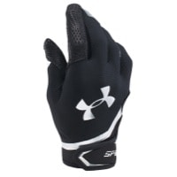 Under Armour Spotlight Batting Gloves - Men's - Black / Silver