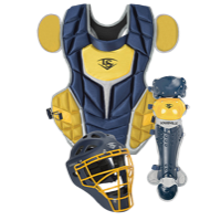 Louisville Slugger Series 5 3-Piece Catcher's Set - Youth - Navy / Gold