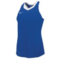 Nike Team Cutback Racerback Jersey - Women's - Blue / White